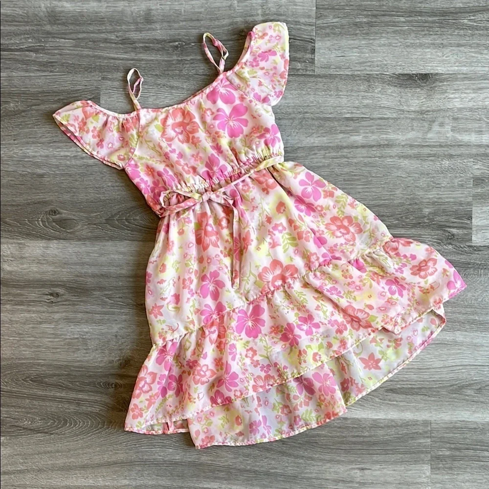 The Children's Place floral print little girls dress